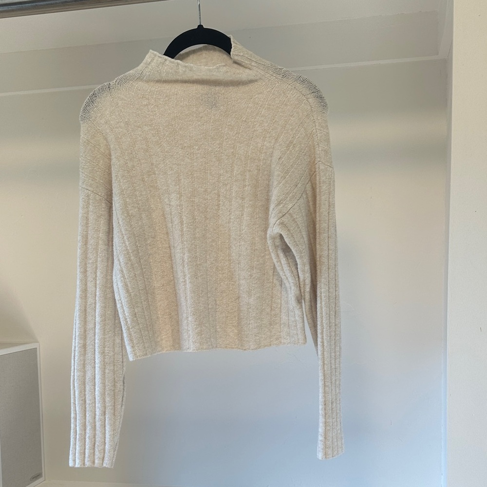 Universal Thread Off-White Turtleneck Sweater - image 1
